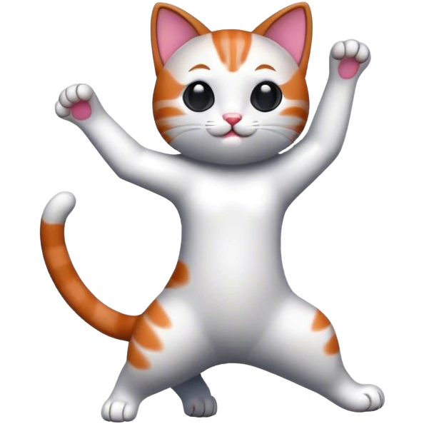 Dancing cat emoji