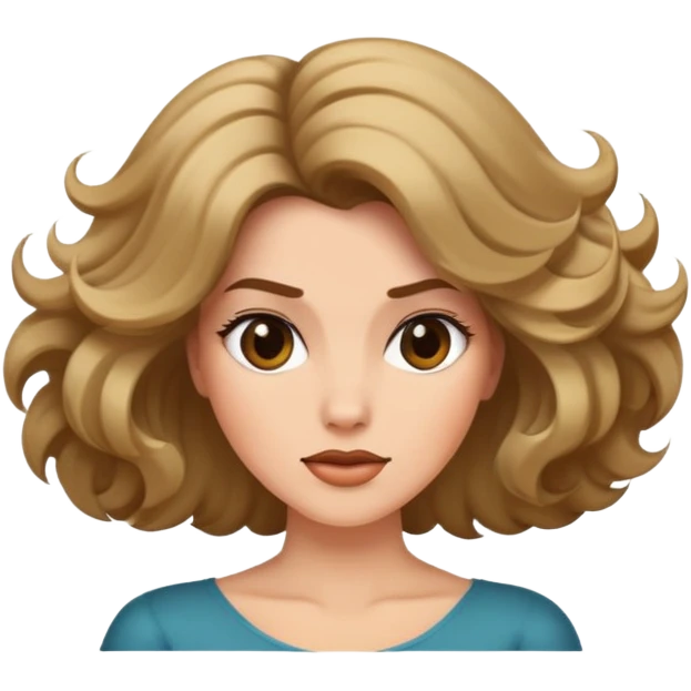 Sassy hair flip over shoulder emoji