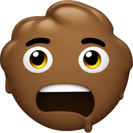 Poopy head emoji