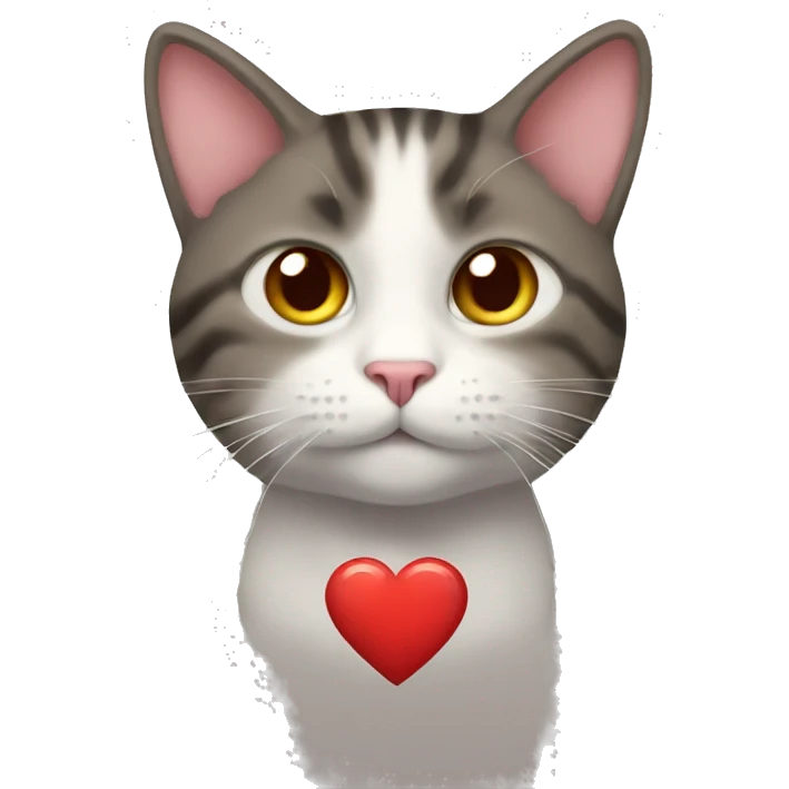 Cat with Heart  emoji