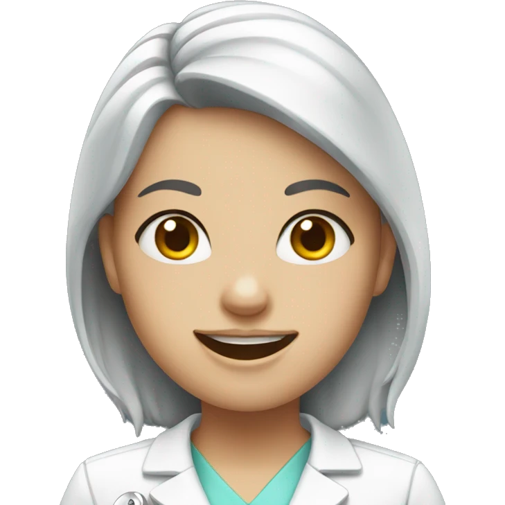 girl dentist emoji