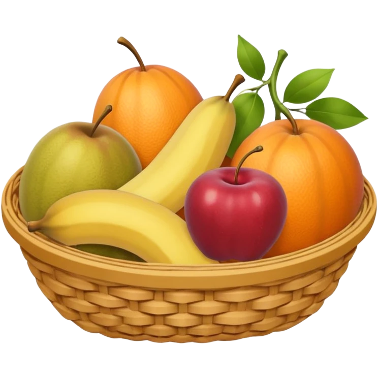 generate an image for fruits basket emoji