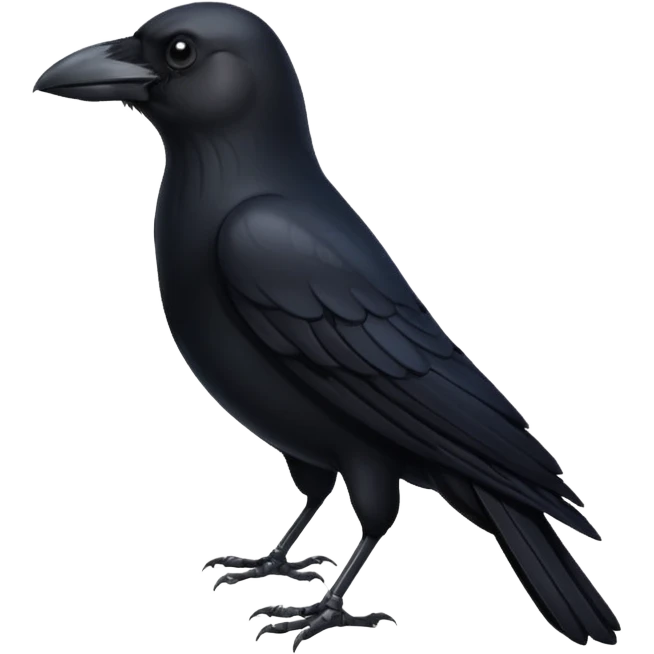 Crow emoji