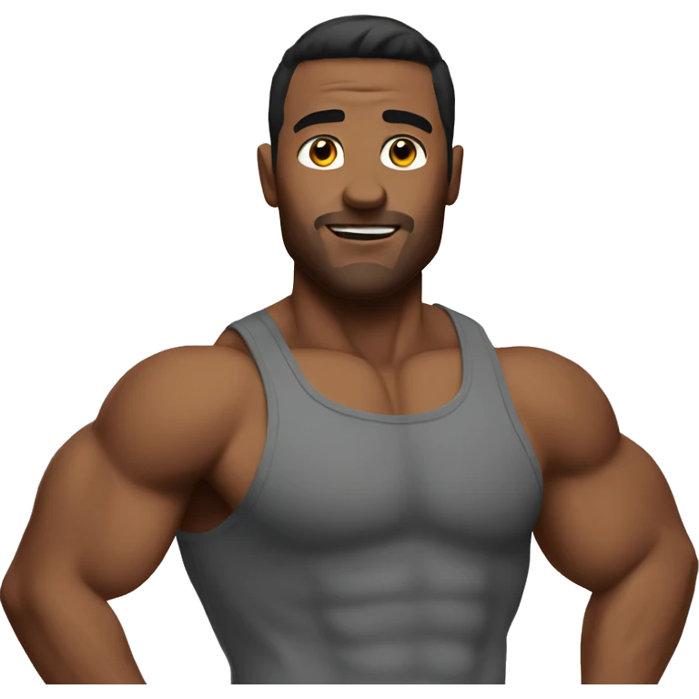 Muscular man emoji