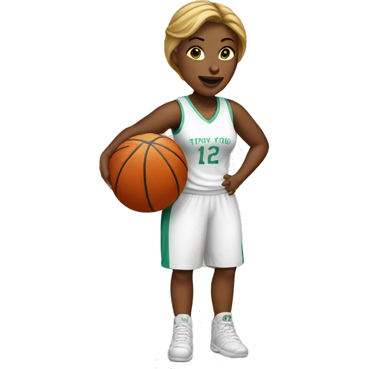 lady playing basketball  emoji
