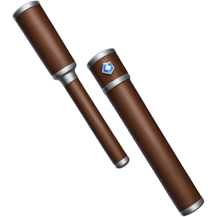 two police baton emoji