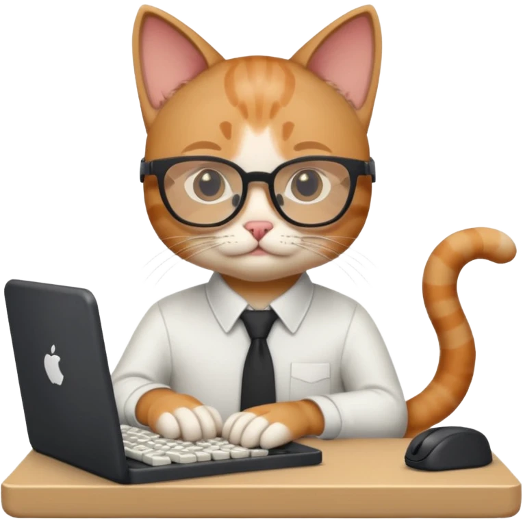 cat web developer emoji
