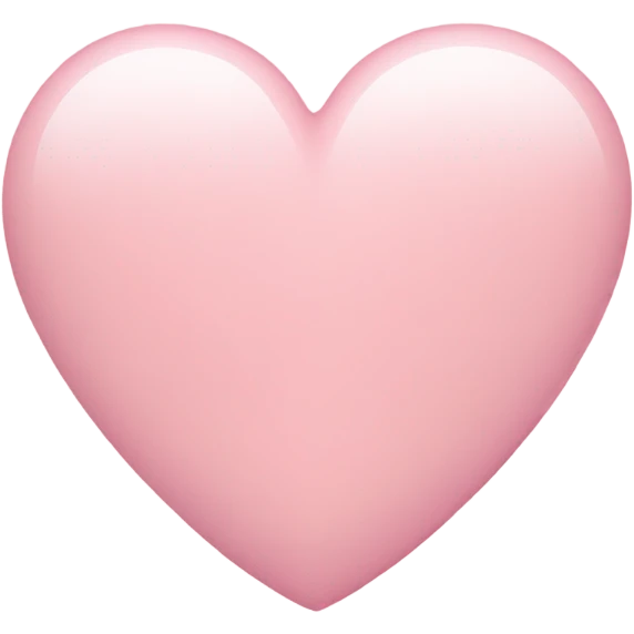 baby pink heart emoji