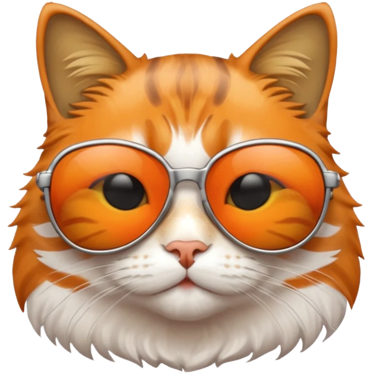 Cat wearing sunglasses emoji