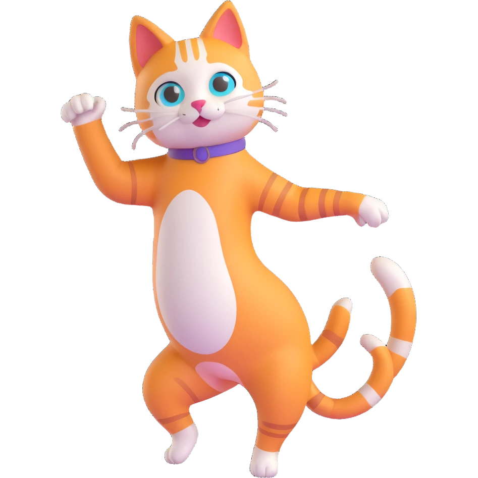 dancing cat emoji