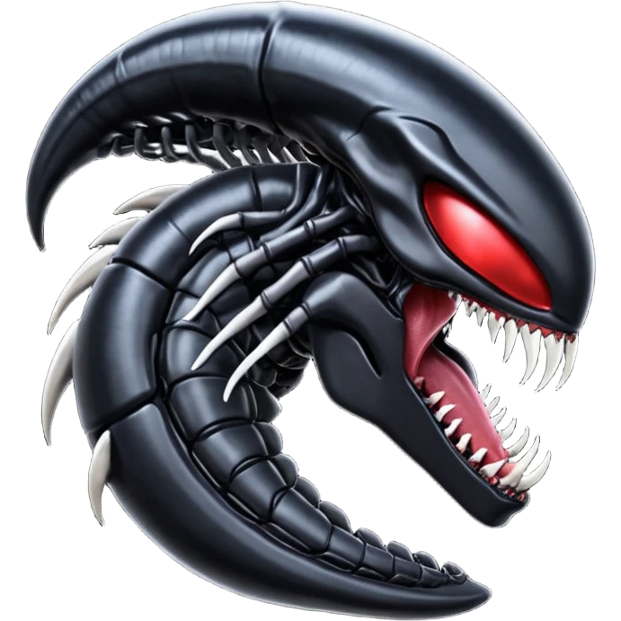 Venom-Xenomorph-Darkrai-Genesect-fusion  emoji