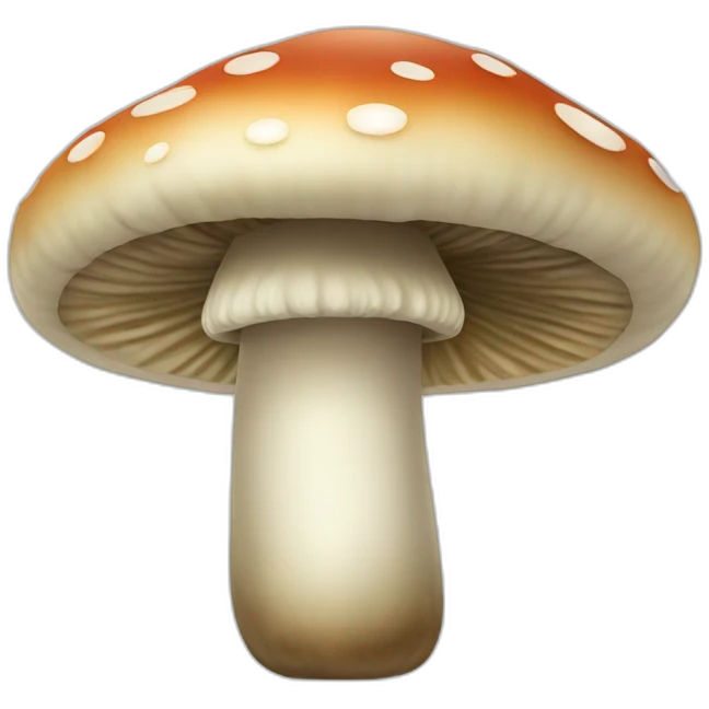 button mushroom emoji
