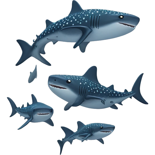 Whale shark  emoji