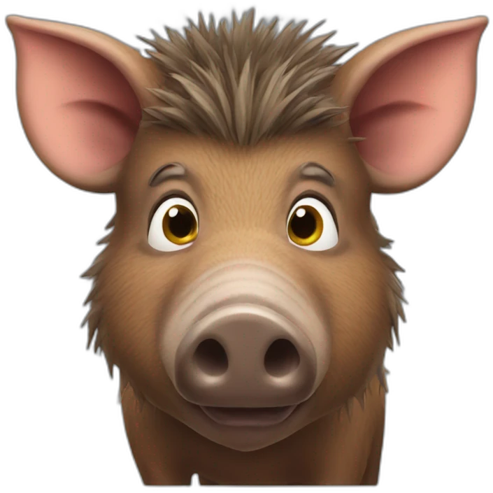 Wild boar emoji