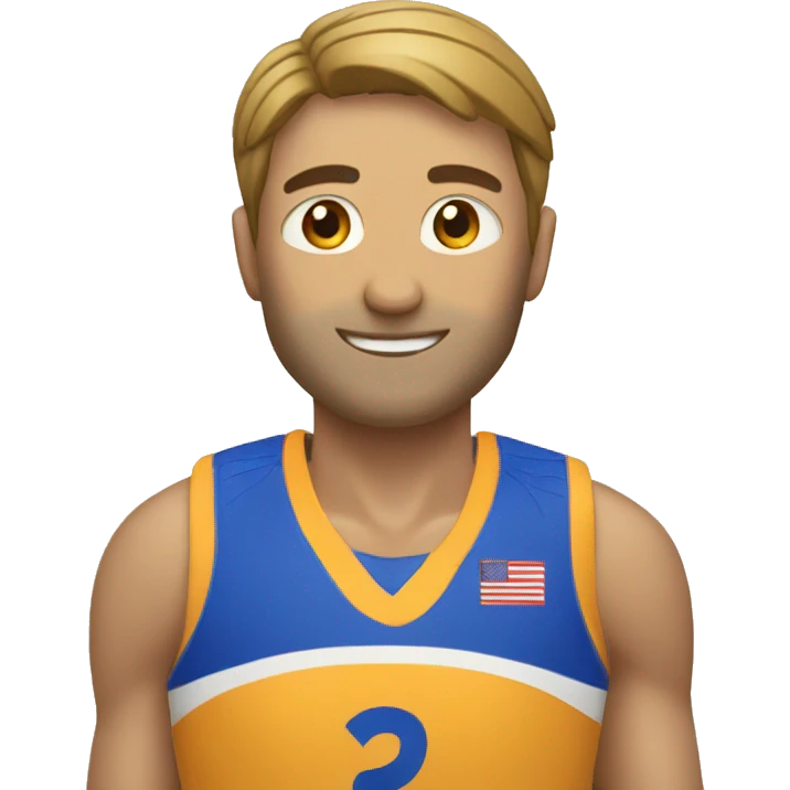 man playing voleyball emoji