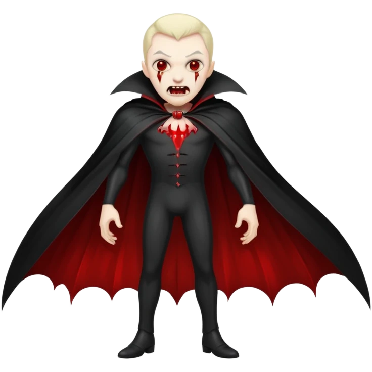 Create an emoji of  a scary Vampire full bodied emoji