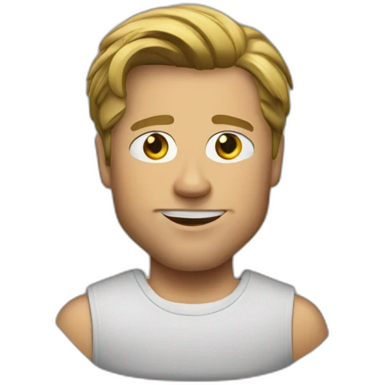 Brad Pitt emoji