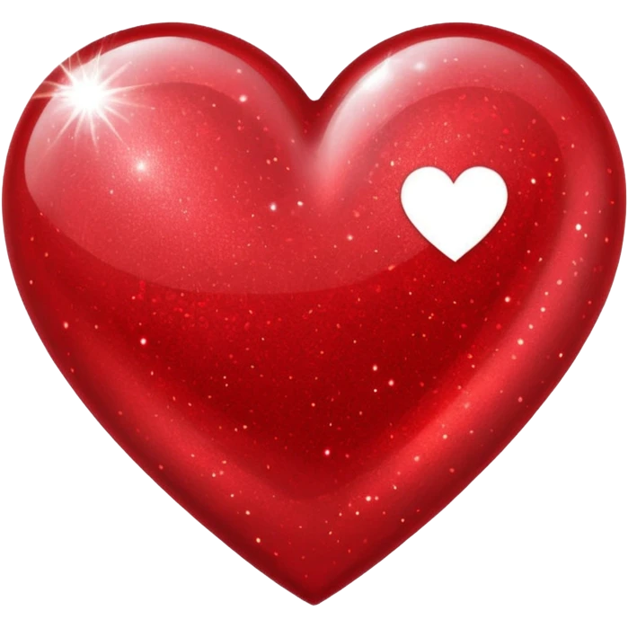 Sparkly heart emoji