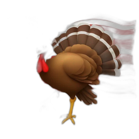 Flag turkey emoji