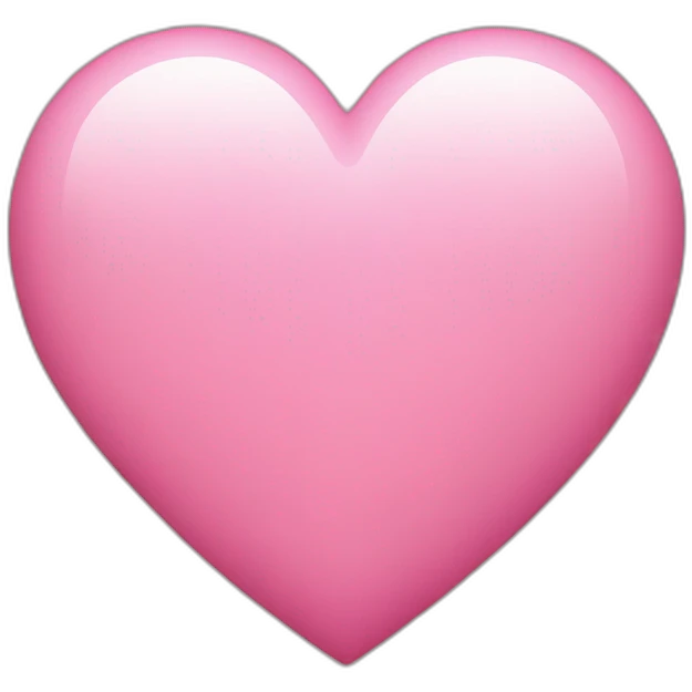 pink heart emoji