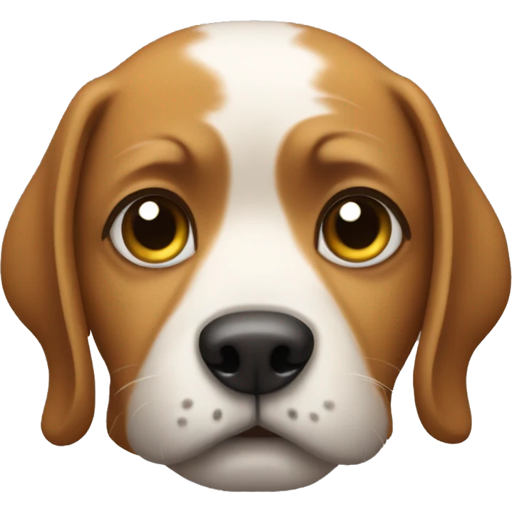 Dog side eye emoji