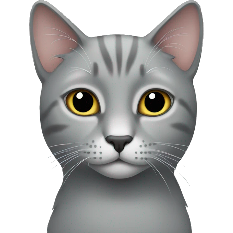 Grey Cat emoji