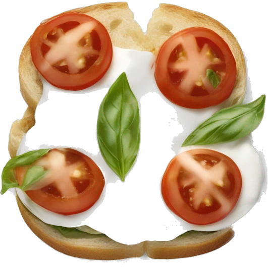 buratta caprese sandwich emoji