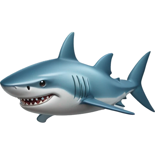 Shark with car emoji
