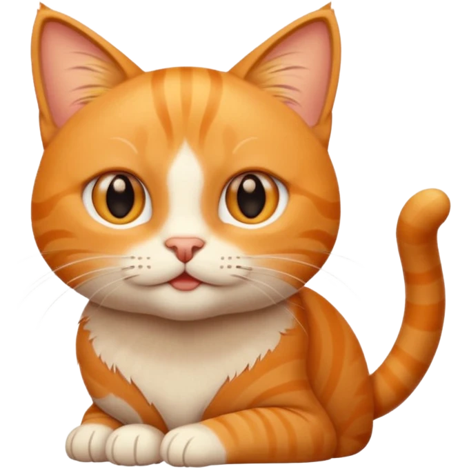 chat qui dit bonjours  emoji