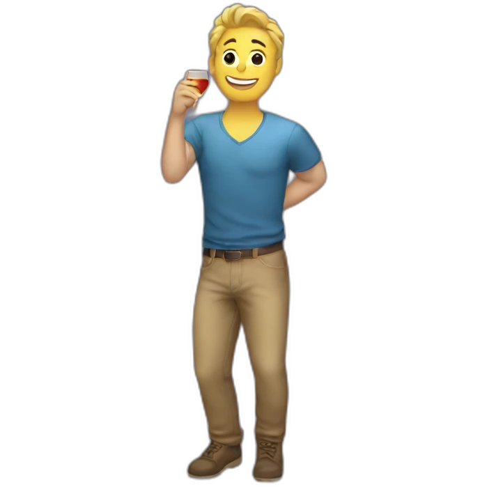 gay drunk friends from chat emoji
