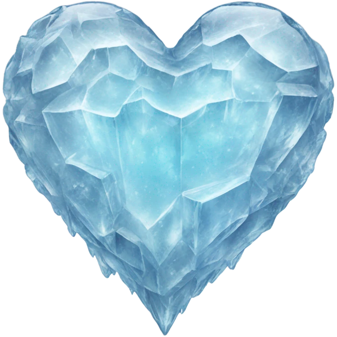 Coeur de glace  emoji