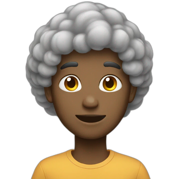cloud gray emoji
