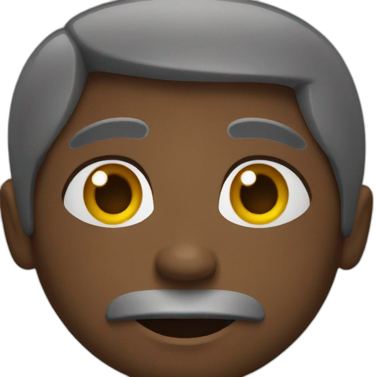 Black man emoji