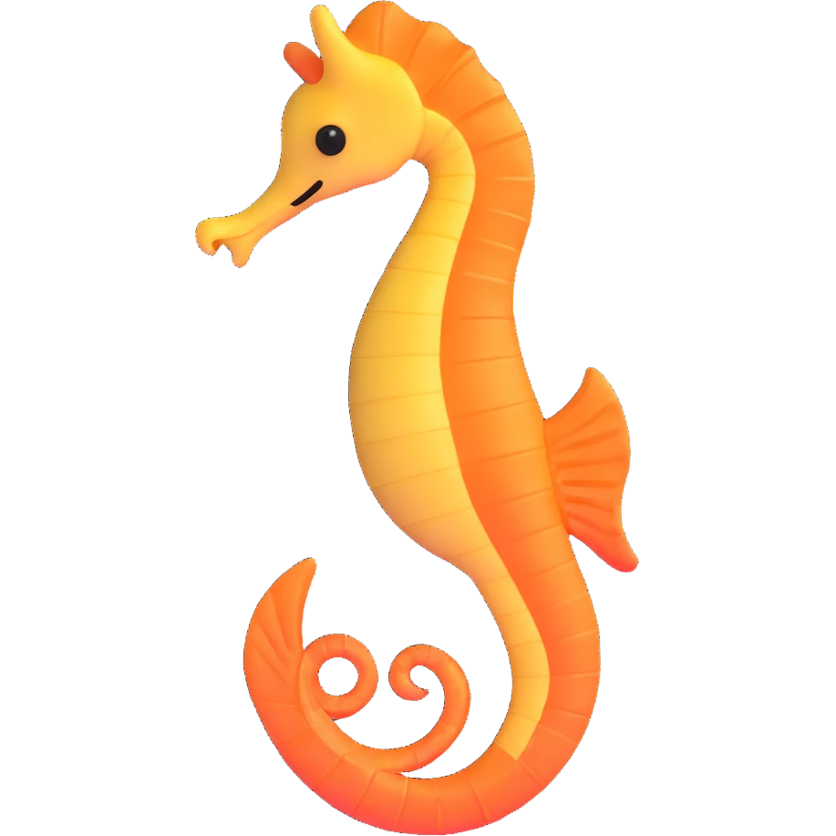 seahorse emoji