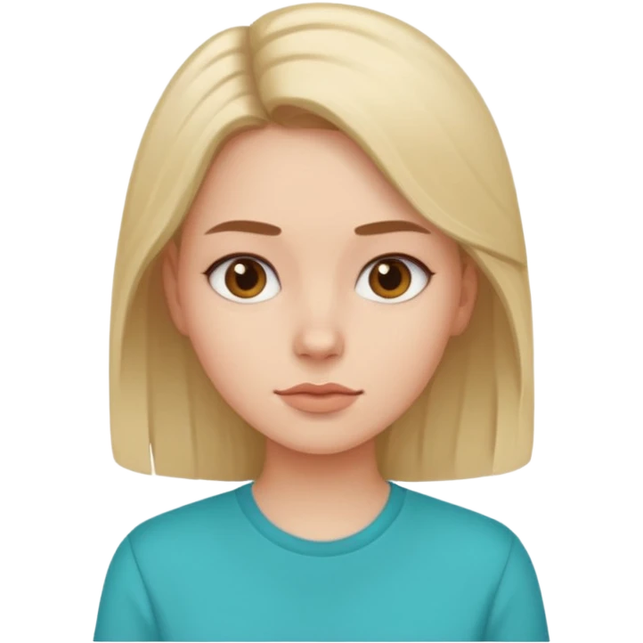 i like the on bottom left, give her turquoise shirt emoji