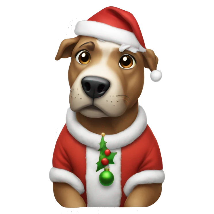 A rex in Christmas  emoji