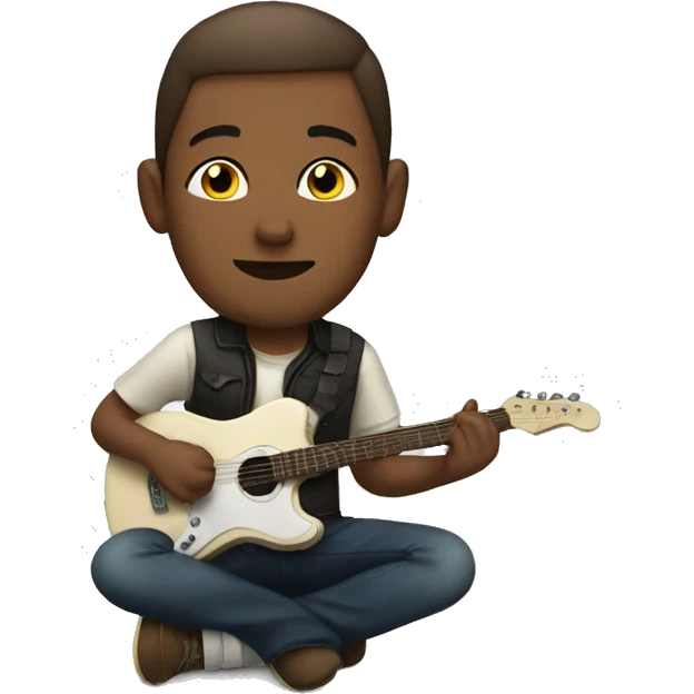 In love with music emoji