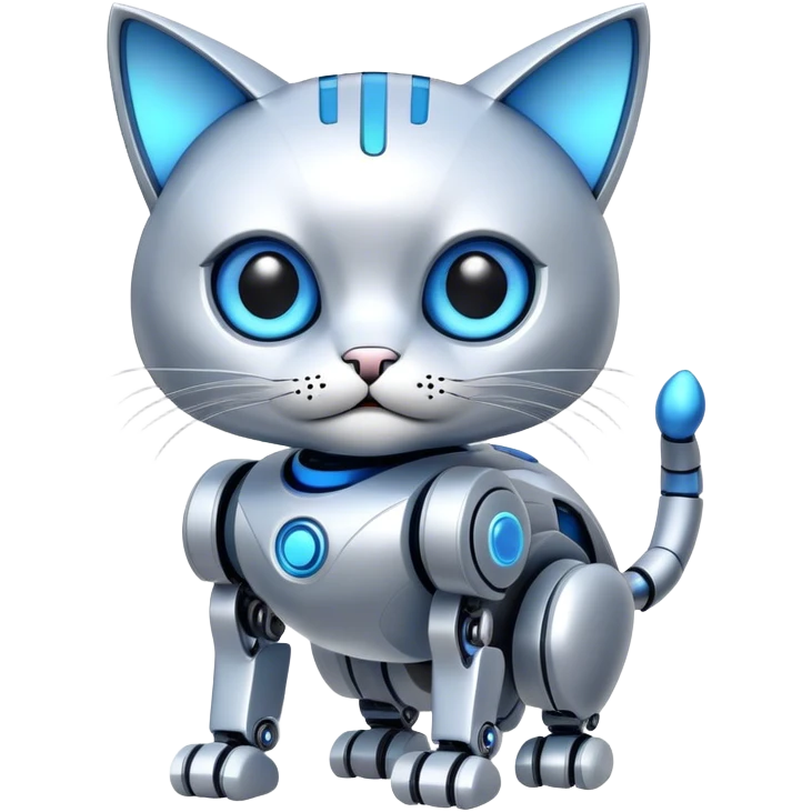 The robot cat emoji