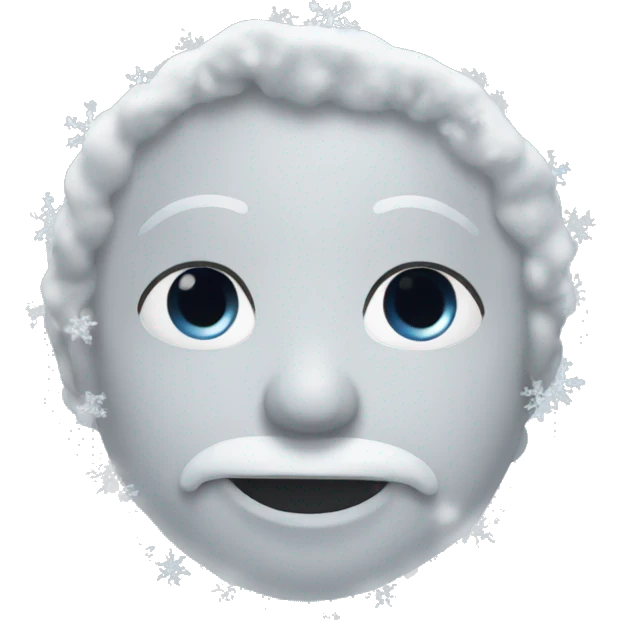 Snow  emoji