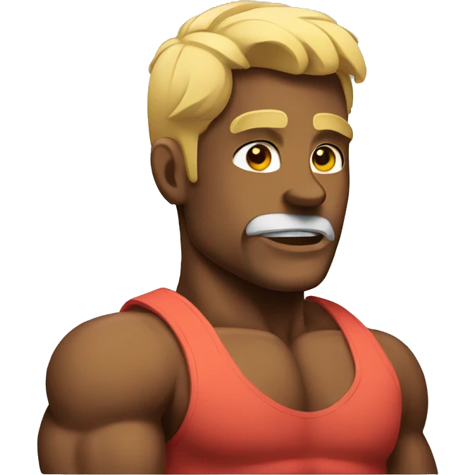 Bodybuilder emoji