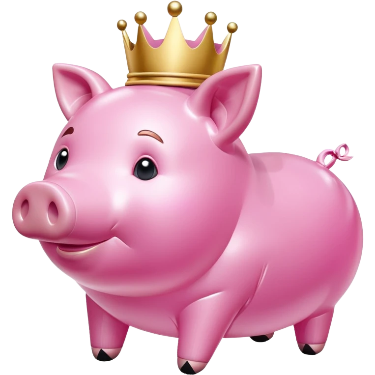  jeff koons inflatable princess pig  emoji