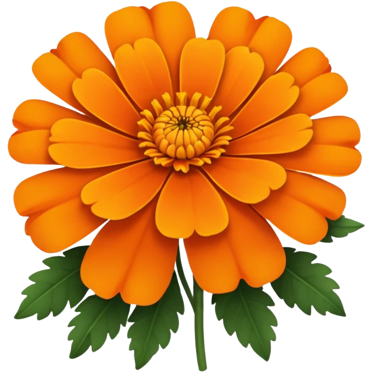 Cordeles de día de muertos color naranja  emoji