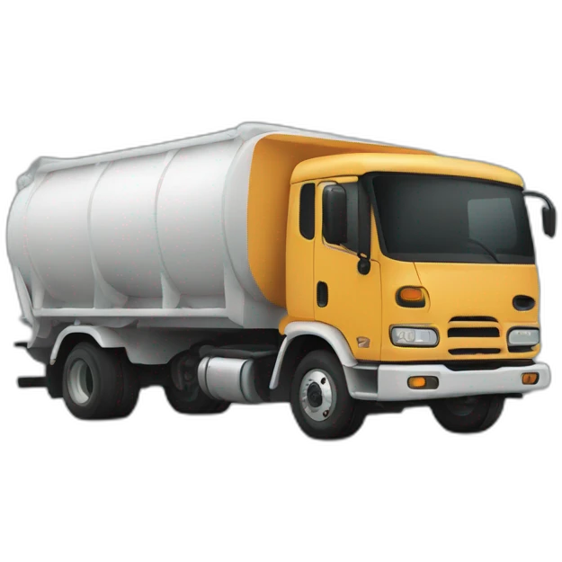 idling truck emoji