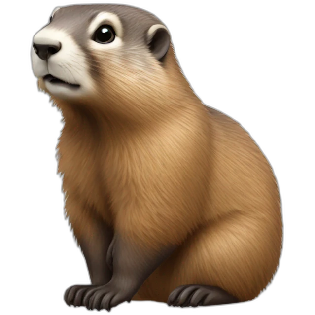 Marmot emoji