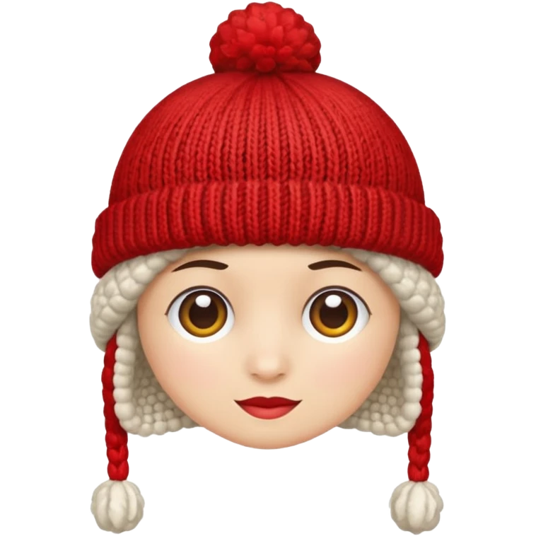  A only red hat emoji