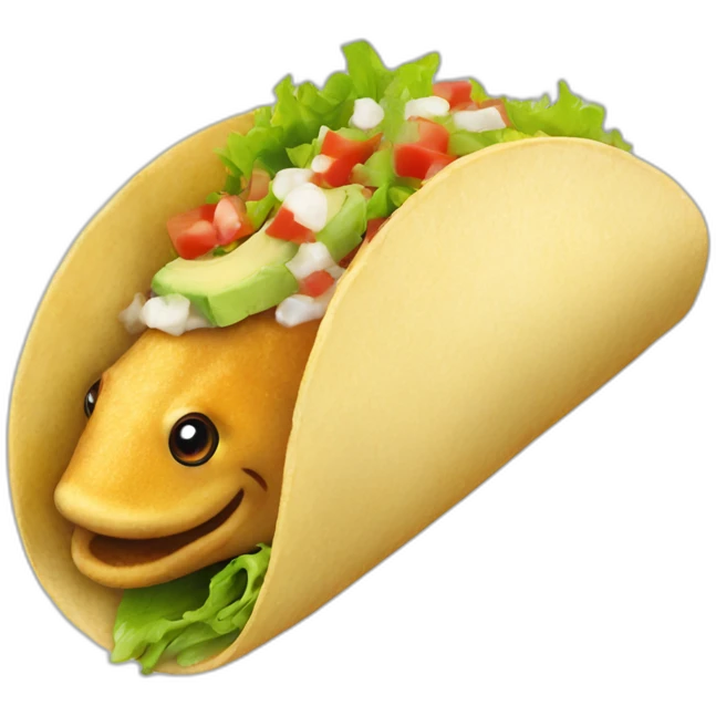 fish taco emoji