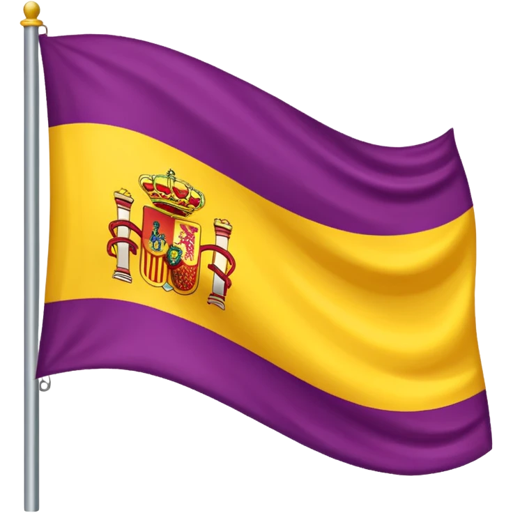 Bandera republicana española emoji