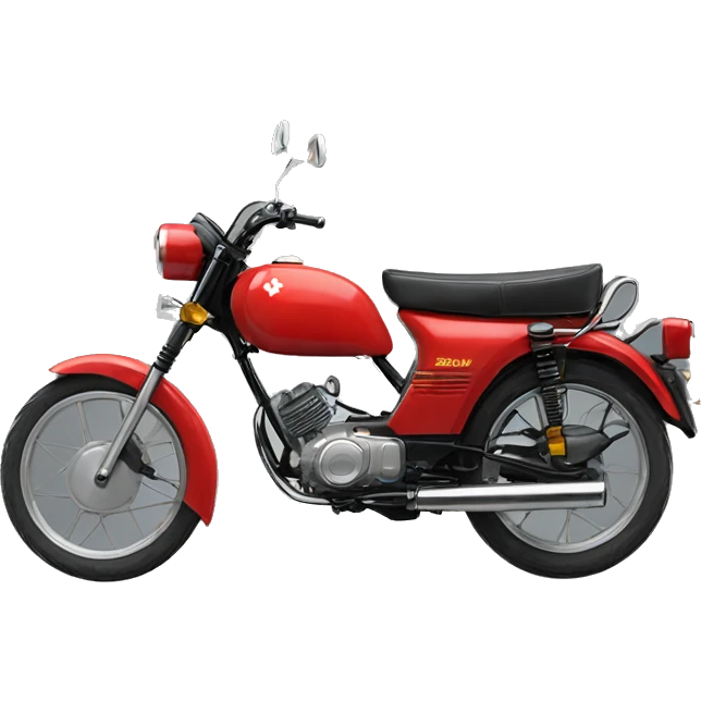 Simson S51 rot emoji