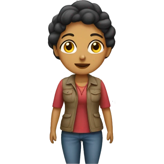 MUJER RIENO emoji