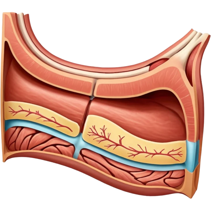 Human body muscle anatomy emoji